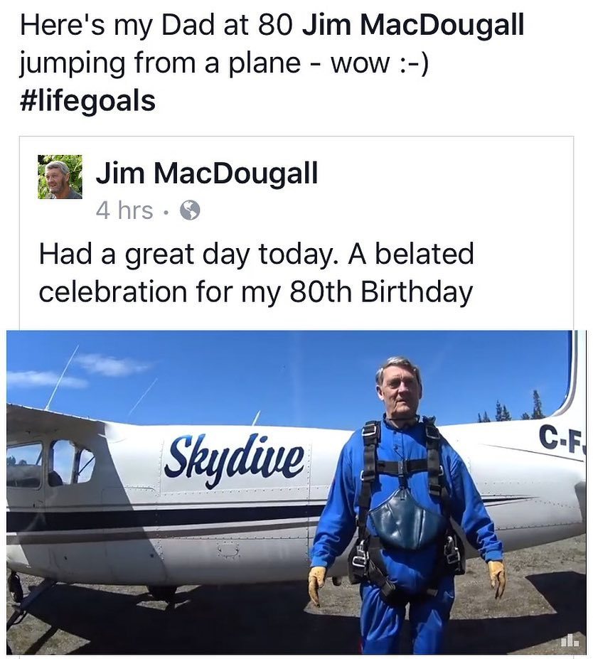 So working out and eating healthy let's you live life to the fullest. Check out my 80 year old dad, who works out … ift.tt/2ppzDF7