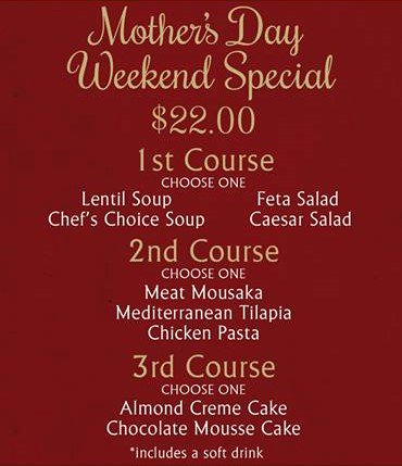 ZoroonaBR's tweet photo. #MothersDay is approaching very fast. Reserve your table: Call NOW! 225-421-8233 This offer is valid Friday, Saturday, Sunday, and Monday. https://t.co/oWIRvgQ3ox