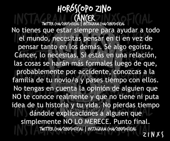 zinos__'s tweet photo. #PonmeEnCUATRO
#HoróscopoZino #Cáncer
Parte I, II, III &amp; IV. https://t.co/HC1K7Qqpq9