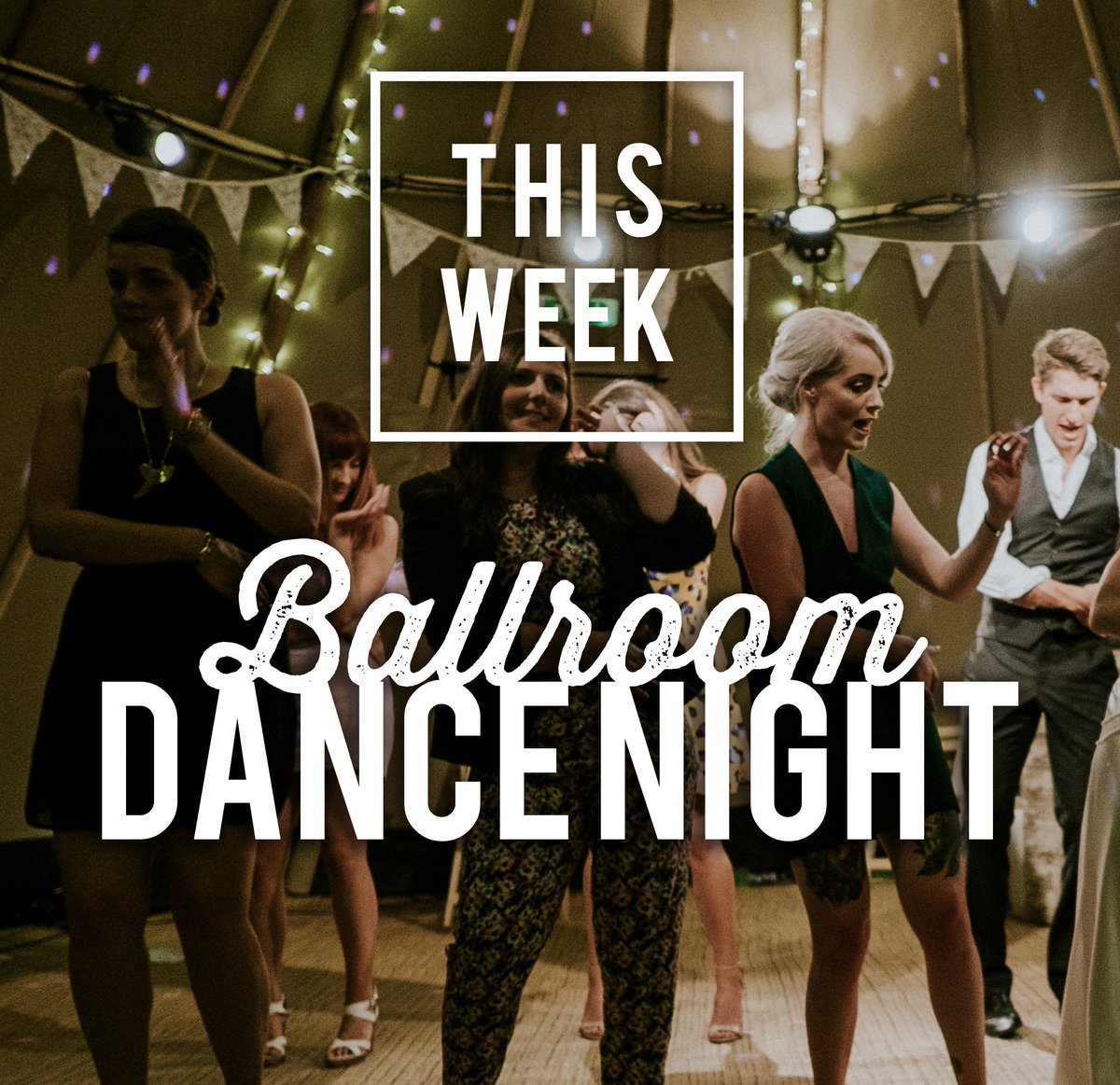 We're learning ballroom dancing this week! Make sure to come in comfortable footwear :)