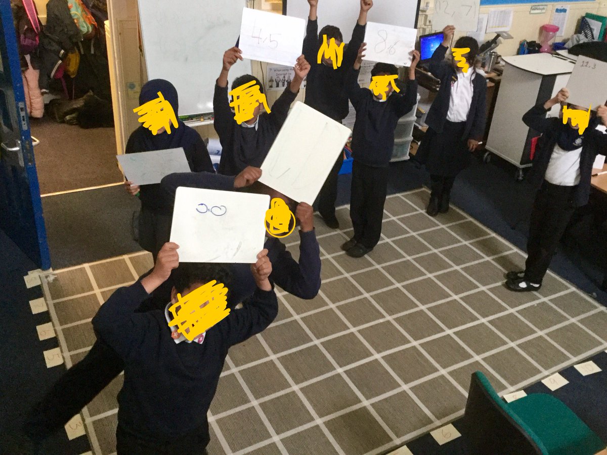 MrFournier1's tweet photo. https://t.co/cIcHVbqnzV Life size co-ordinates to help the students read, write and plot points on a grid! @DeputyMitchell @MathsCanDo https://t.co/4GKpDLs0nn