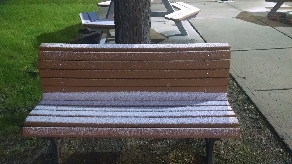 country101_1's tweet photo. #SNOWMAGEDDON 2017!! Morning guys, welcome to May 8th.
#UnbalancedBreakfast https://t.co/O8bzmSPIbz