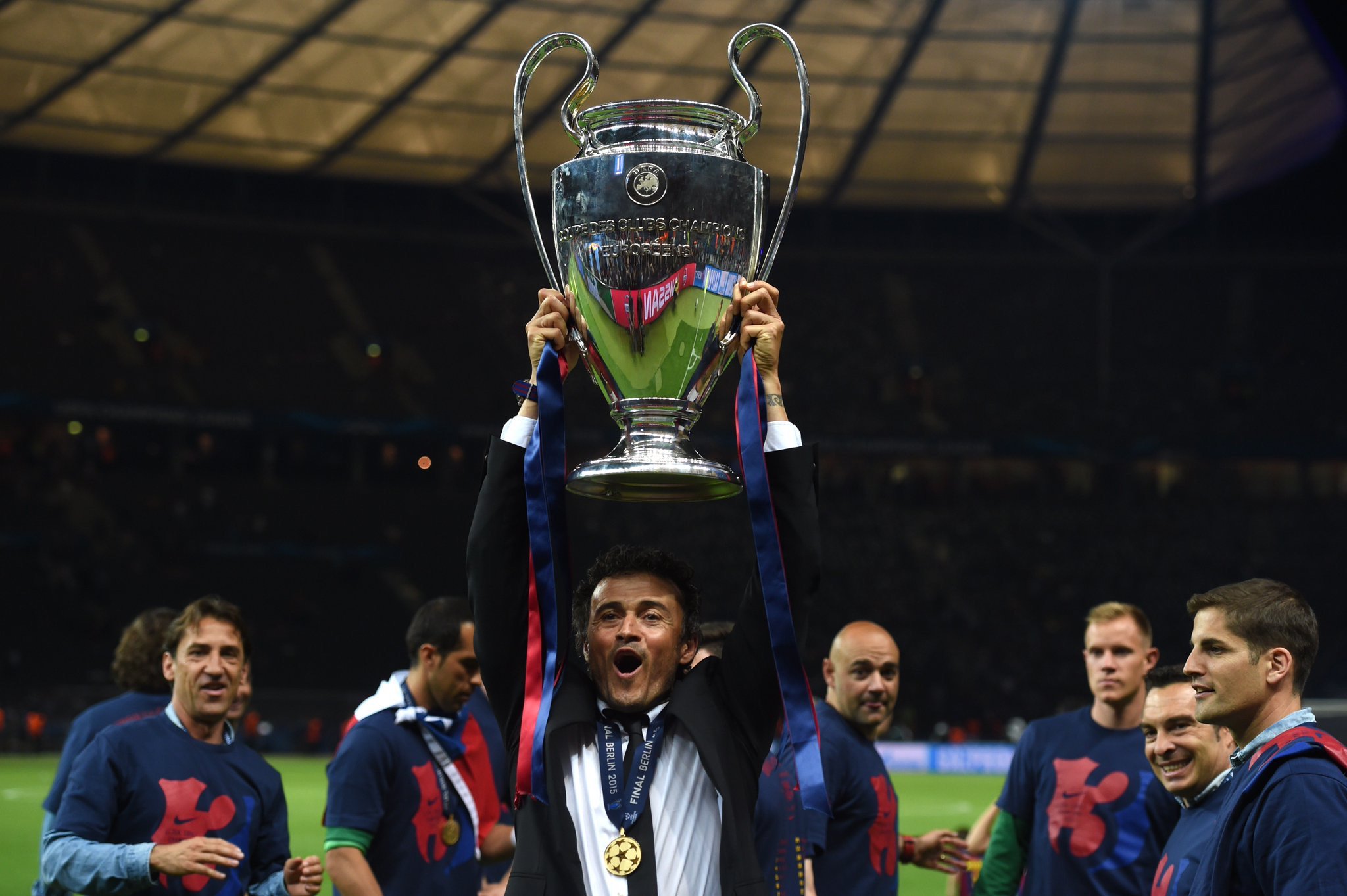Happy birthday to Barcelona coach Luis Enrique who turns 47 today! 

He won the treble in 2015 