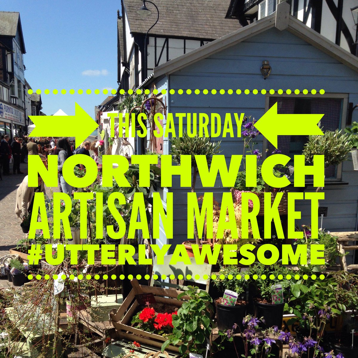 _TheMarketCo's tweet photo. THIS SATURDAY
#Northwich Artisan Market #Cheshire
It's gonna be #FABULOUS
Hope to see you there
#Winsford #Middlewich #Chester #Warrington https://t.co/g7KyJ7CmFw