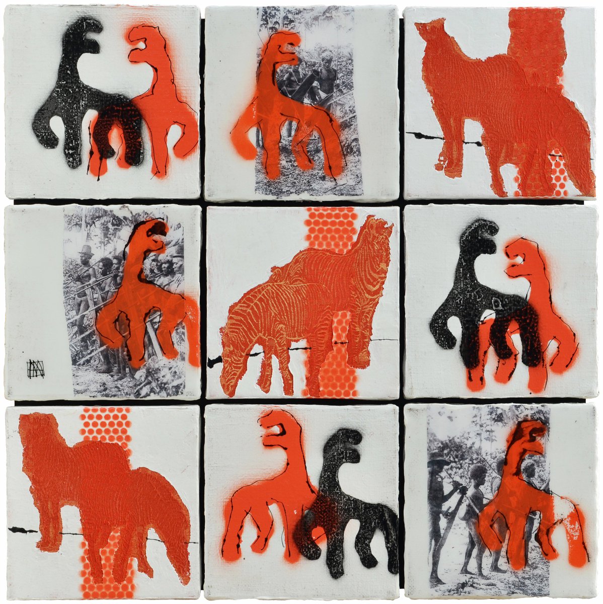 Alexandre_Motte's tweet photo. "Conjugaison Animale". 
Mixed media on canvas 9 X ( 20 x 20 cm )
To see more : https://t.co/90yAZhuAkd #art https://t.co/AgtoensSxF