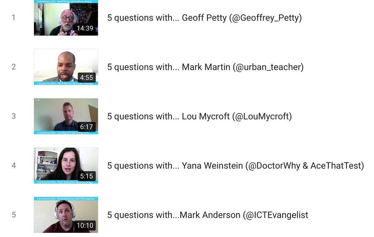 paulw_learn's tweet photo. Excellent series of videos via @FurtherEdagogy interviewing some great guests about #Teaching #Learning #Assessment 
https://t.co/lfagOjyoam https://t.co/WQKh8KE91d