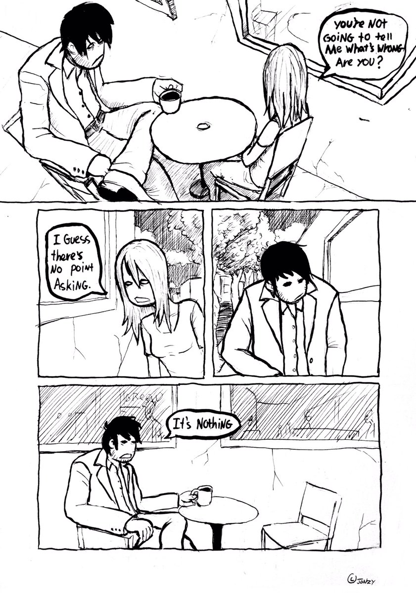 Jonzye's tweet photo. It's nothing
#comicart #sketch #drawing #art #comics #bleak #jonesy #jonzy #depression https://t.co/SDDxKqslvG