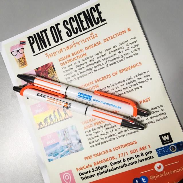 pintofscienceTH's tweet photo. Just a week to go! อีกแค่หนึ่งอาทิตย์เท่านั้น เดี่ยวเราจะมีเซอร์ไพรส์มาแจ้งทุกคนนะคะ #pint17 #PoSTH #pintofsciencethailand https://t.co/swAAFFr3R1