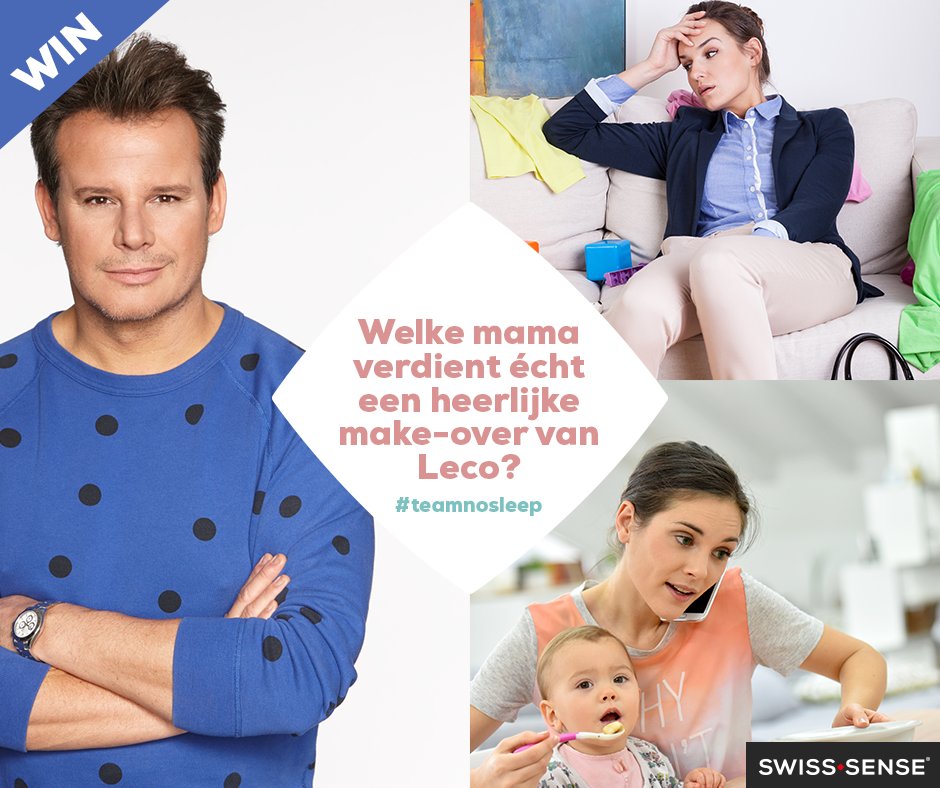 Welke mama met weinig slaap gun jij nu écht een heuse make-over van Leco? #TeamNoSleep

Check onze moederdagactie: bit.ly/teamnosleep-wi…