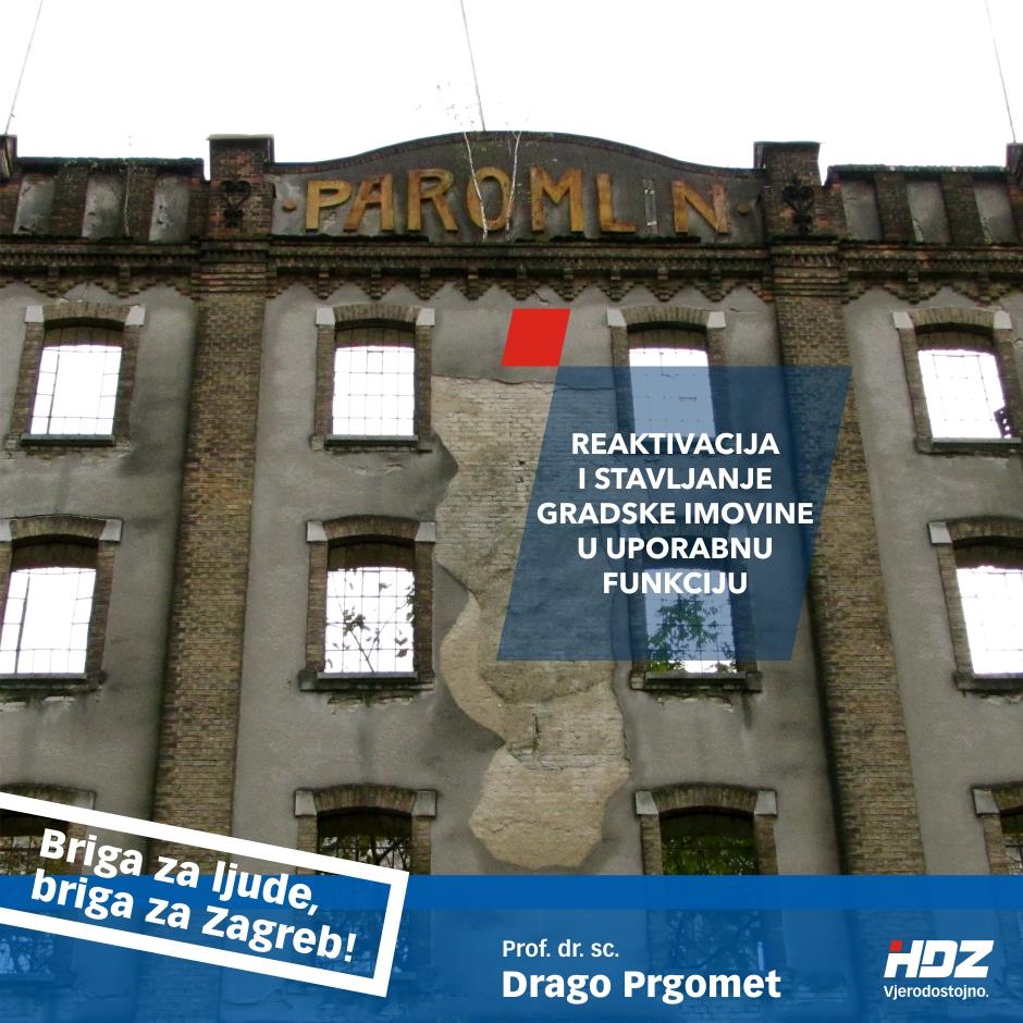 Reaktivirati ćemo i staviti u uporabnu funkciju gradsku imovinu! 
Više na bit.ly/imovina. #DragiZagreb #BrigaZaLjude #BrigaZaGrad