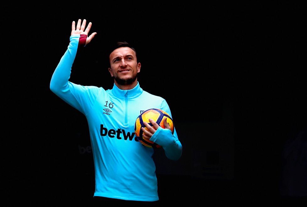 Happy birthday Mr West Ham, Mark Noble          30     