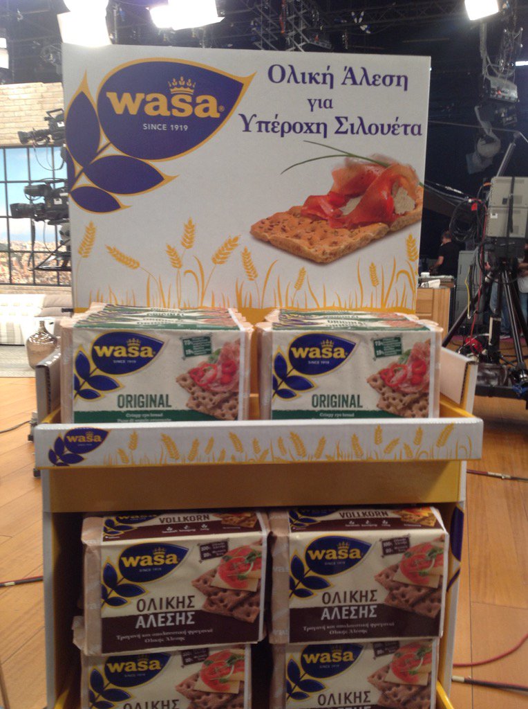 stam_tsimtsili's tweet image. Κάντε retweet και 2 τυχεροί κερδίζουν απο ένα πακέτο με προϊόντα WASA!