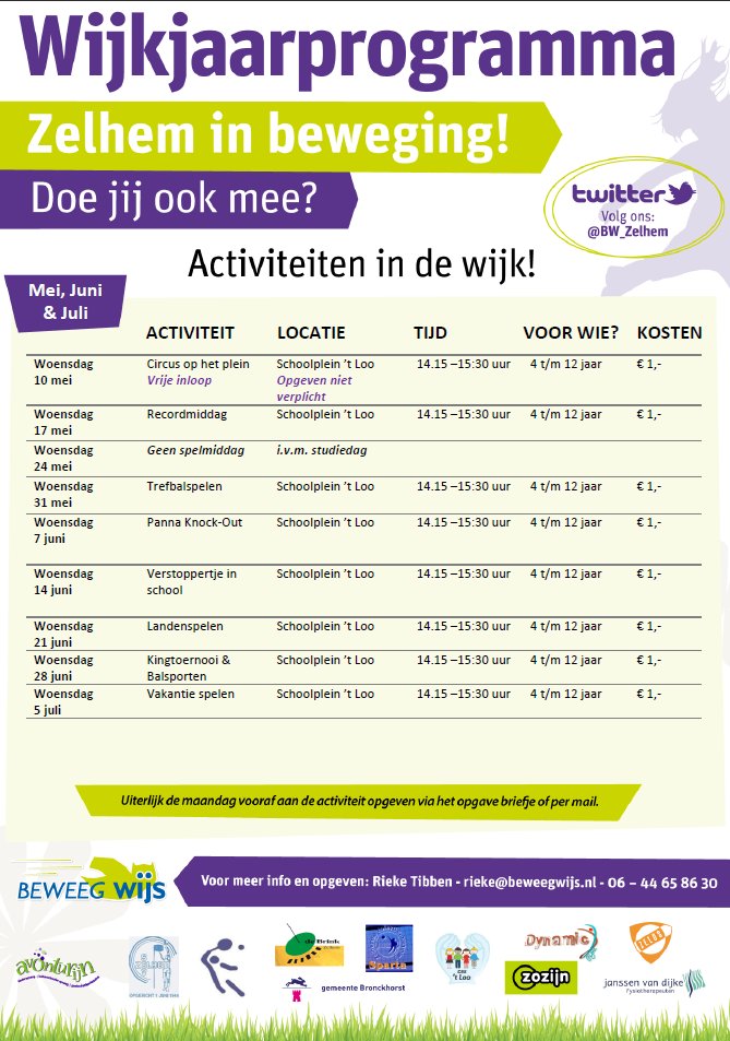 De vakantie is weer voorbij dus starten we met een nieuw naschools programma. Kom je ook?? Morgen gaan we leuke circusspelletjes doen!