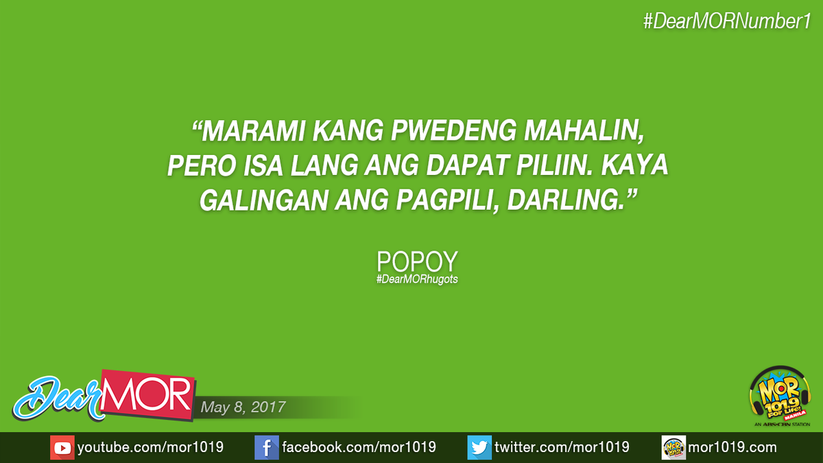 MORentPH's tweet photo. #DearMOR
#DearMORNumber1
#DearMORHugots https://t.co/lEvo37W0nb