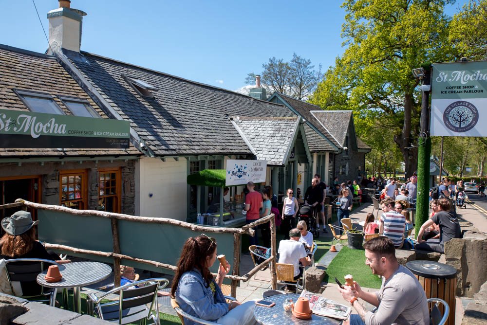 What a weekend, amazing weather, thanks to everyone who visited us #Balmaha #lochlomond #scotland