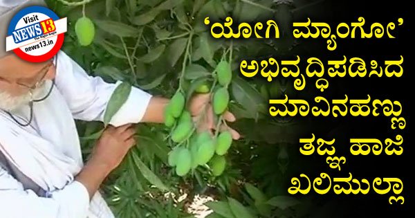 Mango Man Haji Kalimullah Brings New “Yogi Mango” This Summer
news13.in/archives/79908
#YogiAdityanath #YogiMango #KannadaNews