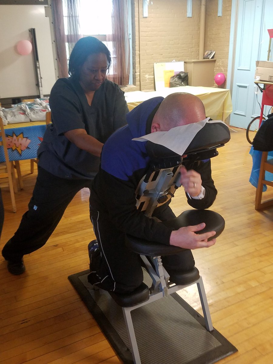 TubmanTweets's tweet photo. Massages for the Staff...
#TeacherAppreciationWeek2017 
#harriettubmanschoolnewarknj
#anationalblueribbonschool https://t.co/tmFcWbHl2f