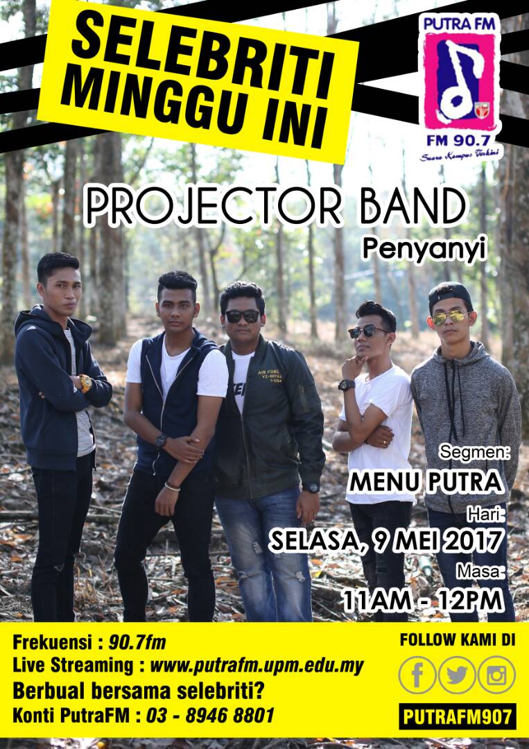 putrafm907's tweet photo. Bersama #projectorband esok jam 11 pagi.
#menuputra
#putrafm
#90.7fm
Web Streaming : https://t.co/UpCqb2XHRD https://t.co/DYbE2qMMtm