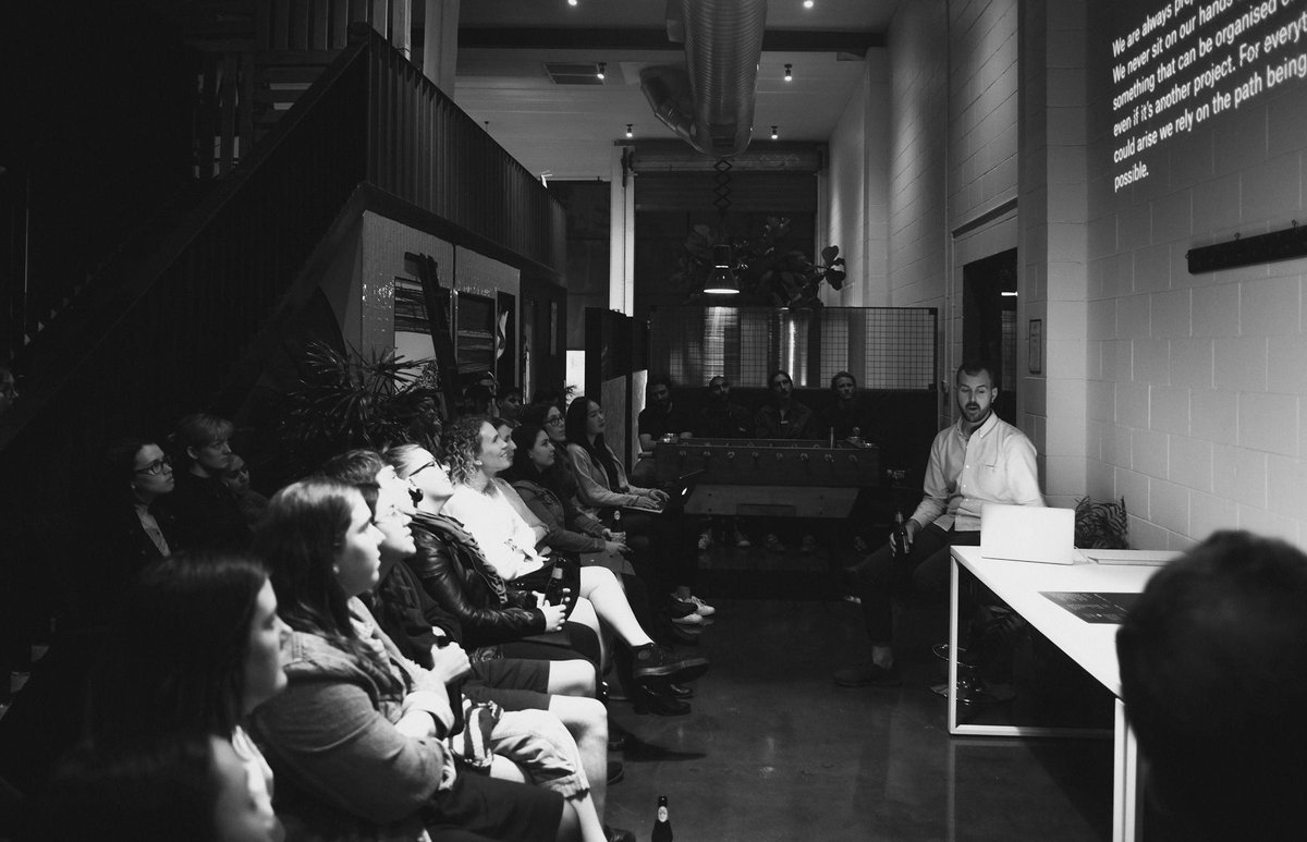 standingbyco's tweet photo. Thanks for visiting and connecting with us (and our spirit animal) for #TDCOpenHouse 

@the.design.conference #tdcbne17 #standingbycompany https://t.co/IH7HnAcURi