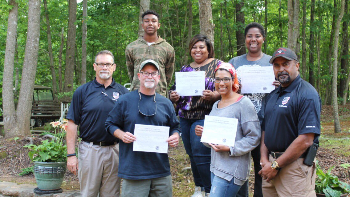 ServatusLLC's tweet photo. Inaugural CCH class presented by Servatus, LLC.  Great job by all https://t.co/C0sMrZuA9a