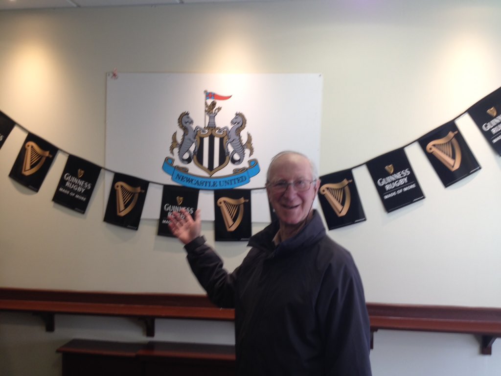 Happy birthday Jack Charlton from us and all 