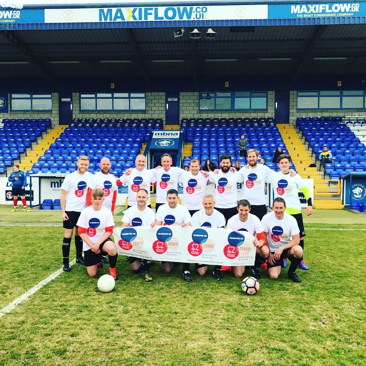 Thanks to all those who supported us on Saturday night. £890 raised i total for <a href="/DiabetesUK/">Diabetes UK</a>  and <a href="/TheBHF/">British Heart Foundation</a> @njs1281 @TescoHeswall  #Awesome