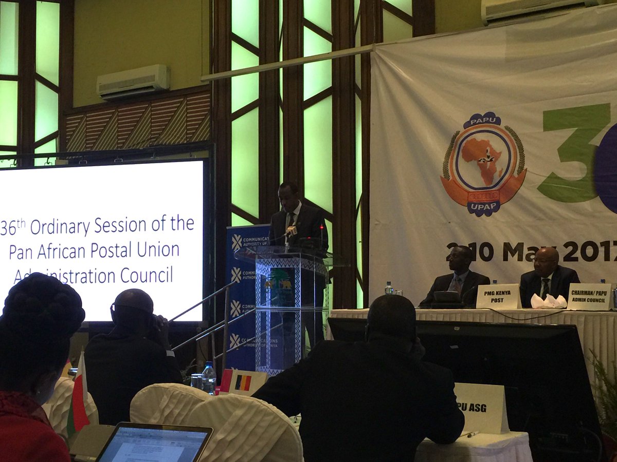 Poste_Tn's tweet photo. Mr Bishar Hussein, the DG of @UPU_UN mentioned about the progress realized by #Tunisia in implementing #EasyExport and eCom Africa Projects https://t.co/Xy5mX1yl92