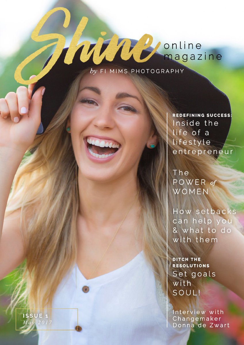 fimims's tweet photo. It's here! I'm super excited to share with you all Issue One of my new online branding magazine SHINE!  https://t.co/rBjFzq1rXH https://t.co/c3tdHr2CLZ