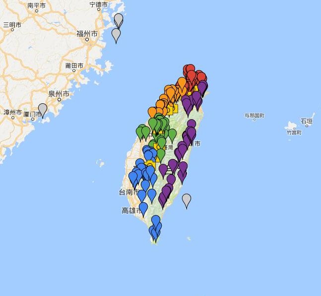 TaiwanNewsEN's tweet photo. Map of best #firefly viewing spots in #Taiwan
https://t.co/bpCwlvuJx6
#Fireflyseason #fireflies #travel https://t.co/98hqtPGiZ8