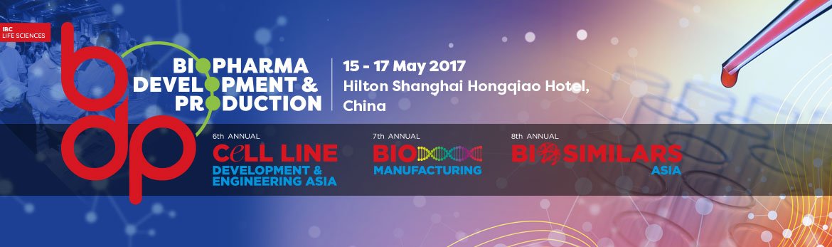 BDP China 2017 happening next week! Hear about biosimilars, biomanufacturing, cell line development and more biopharmaproduction.com