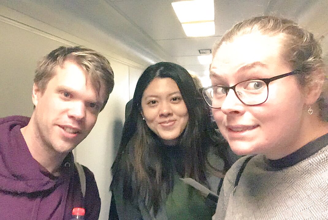 amarinswierdsma's tweet photo. Sadly had to leave our amazing page turner behind... on our way to Bratislava! #TIHMS @ELiddall @gmisserlis @TIHMS1 @_austrian @Schiphol https://t.co/H3pKnWNI3F