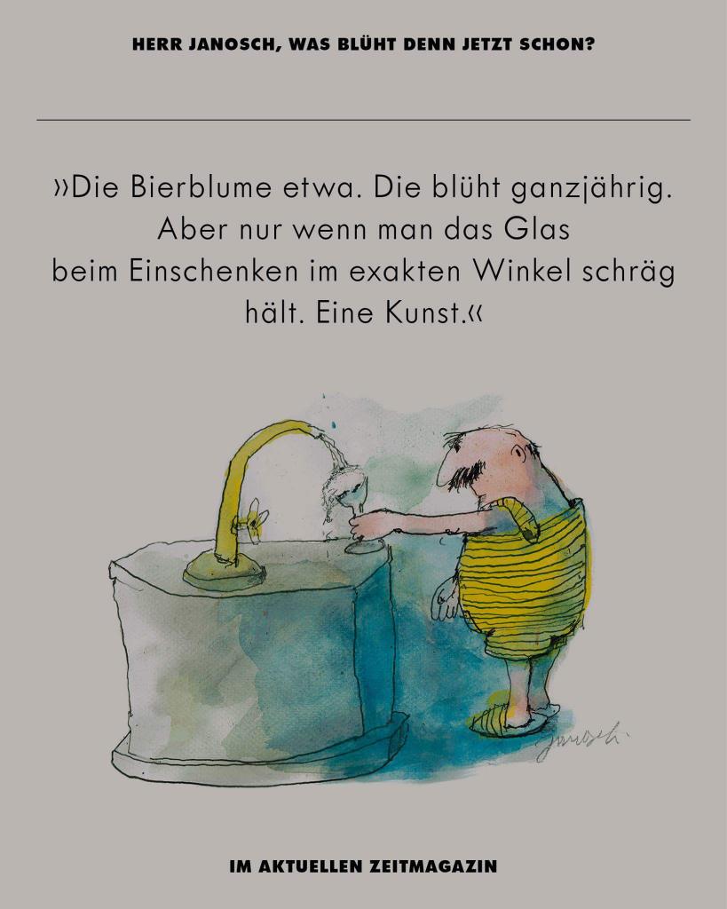 Die Blume des Bieres besticht neben dem schönen aussehen auch durch Duft und Geschmack #Bier #Prost #janosch