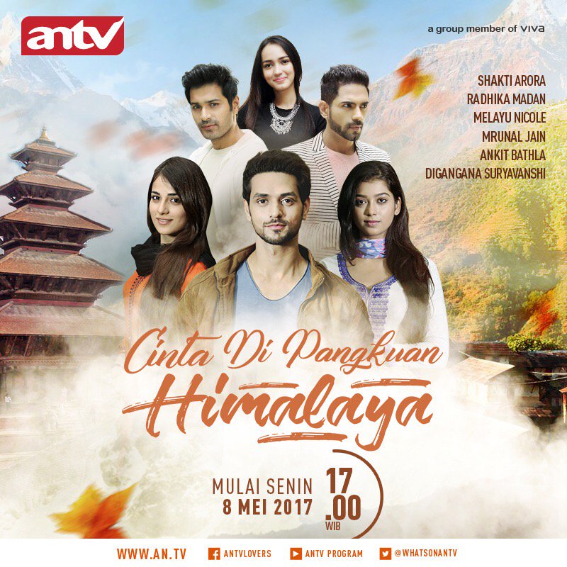 VegaDarwanti123's tweet photo. Persembahan spesial @whatsonANTV :CINTA DI PANGKUAN HIMALAYA, mulai sore ini pkl 17.00 wib. Jangan sampai terlewat ya https://t.co/4EgYsxFXpw