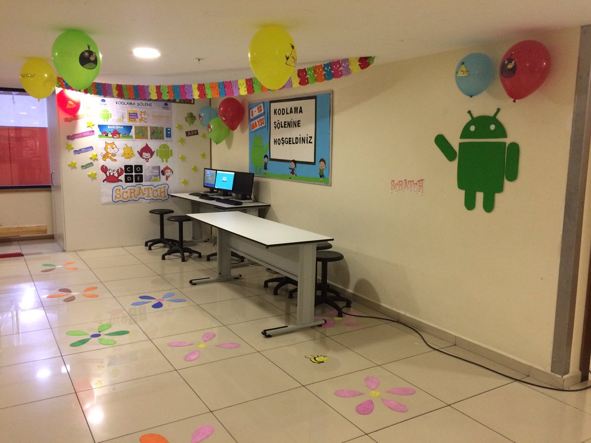 Fatih Okyanus Kolejinde kodlama şenliğine start verildi. #kodlamasoleni <a href="/okyanuskoleji/">Okyanus Kolejleri</a>