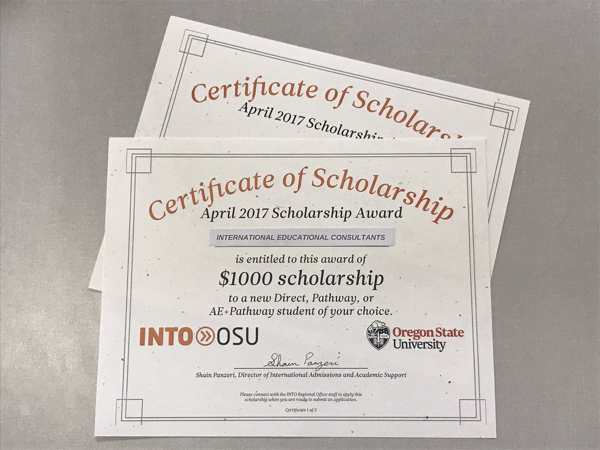 IECformacion's tweet photo. Tenemos 2 BECAS  para estudiar en Oregon State University. Si estás interesado en #EEUU contáctanos.
#becas #studyabroad #scholarship #iec https://t.co/7Bg9Q5Snzl