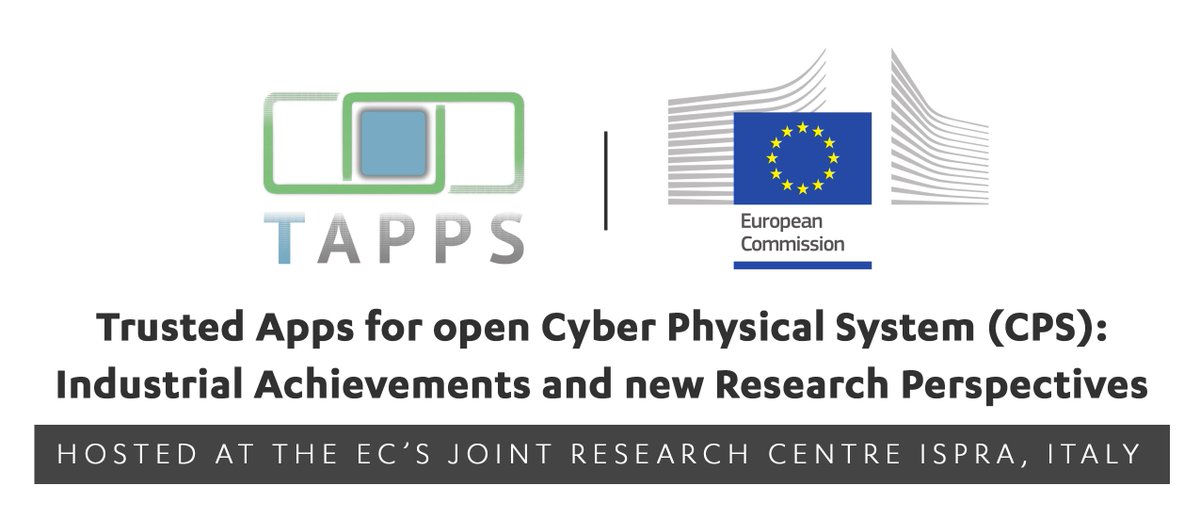 TAPPS_project's tweet image. Don't miss the event! Info: bit.ly/2p2Re8q #trustedapps #cybersecurity #safety #automotive #health #industriallautomation #openCPS
