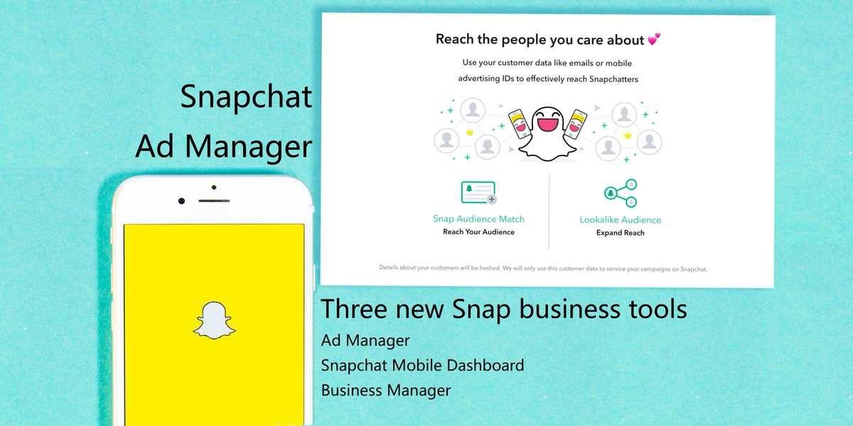 LenoirLab's tweet photo. @Snapchat #Ads available to all businesses through self-serve #admanager https://t.co/arBE8vrDlo Stay informed with @LenoirLab  #PaidSocial https://t.co/nYgczfFiNE