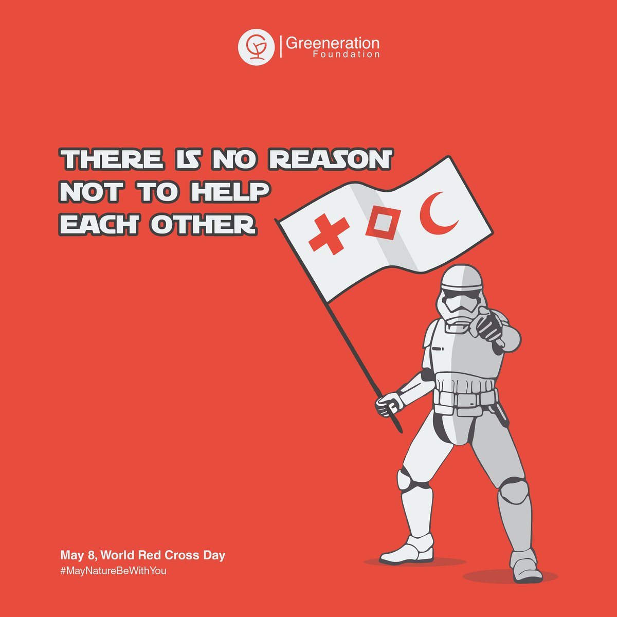 greenerationid's tweet photo. "Everywhere for Everyone" Happy #WorldRedCrossDay 2017. 

#GInfo #HariPalangMerahSedunia #GreenerationID https://t.co/2Dm7snJu8w