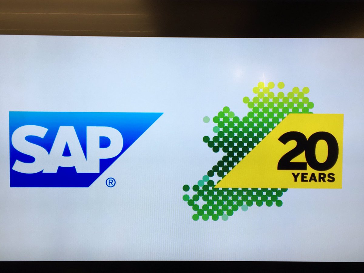 DLo0109's tweet image. 20 years anniversary SAP Ireland #SAP #SAPHEC #Dublin #SAP20Ireland