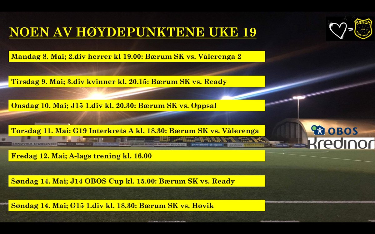 Baerum_SK's tweet photo. Her er noen av høydepunktene denne uken. #kunnskap #utviklingsmuligheter #læringsarena #eventyr #begeistret #ærlig #raus #uredd #målbevisst https://t.co/JID5RpnN7H