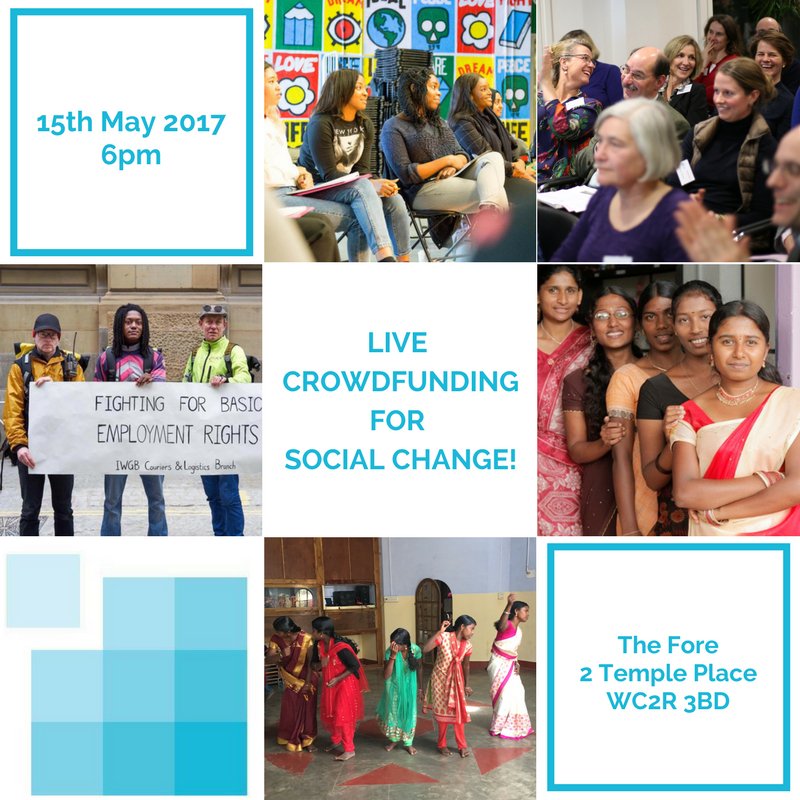 15 MAY: live #crowdfunding for <a href="/IWGBunion/">IWGB</a> <a href="/_YouMakeIt/">🥨</a> <a href="/TeaLeafTrust1/">Tea Leaf Trust</a> VBVT bit.ly/MayTFN