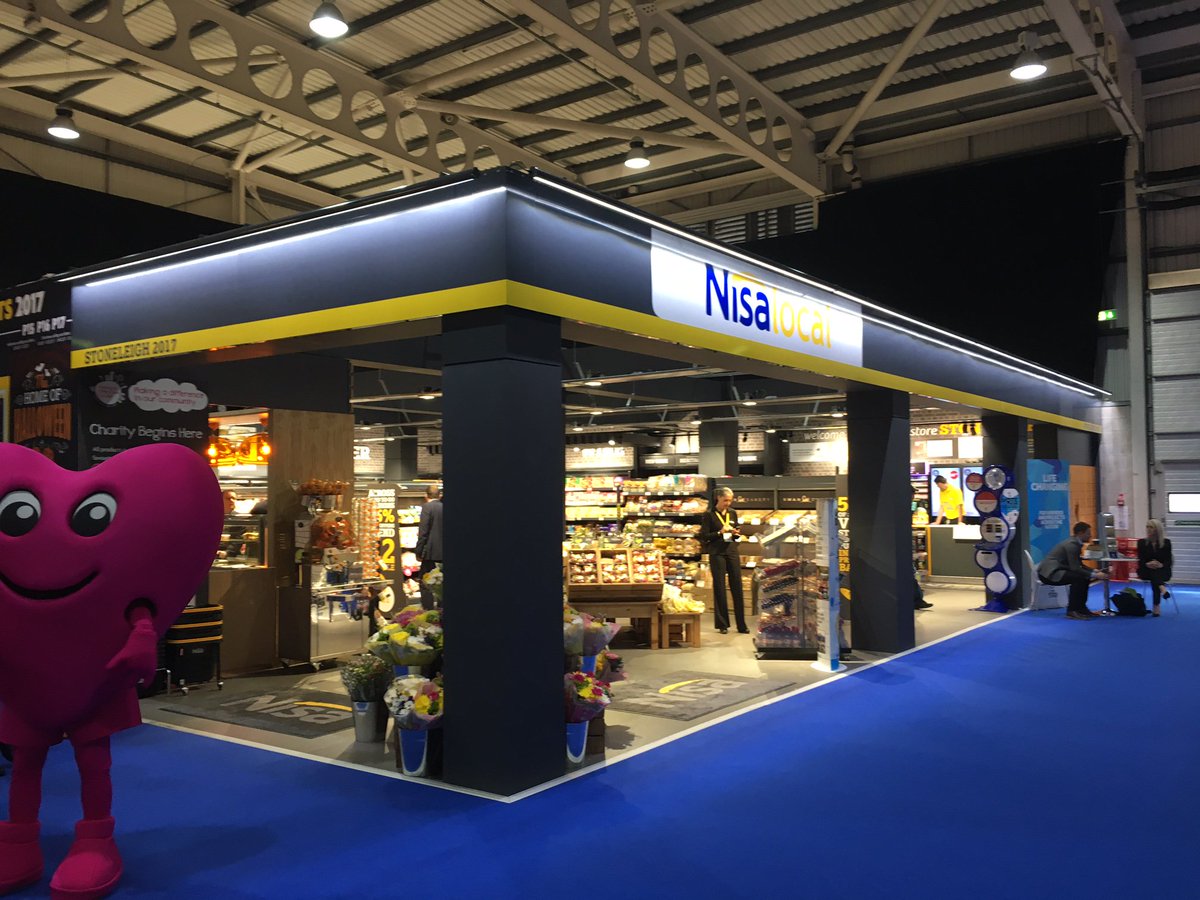 PortlandLight's tweet image. one of our clients showcasing our Ecolux II at a recent retail exhibition. #Nisa #LEDsignlighting