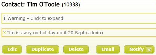 HelpCRM's tweet image. Give your team a heads up with a simple warning flag in the system. #CRMTip #10amTip buff.ly/2lNjRTO