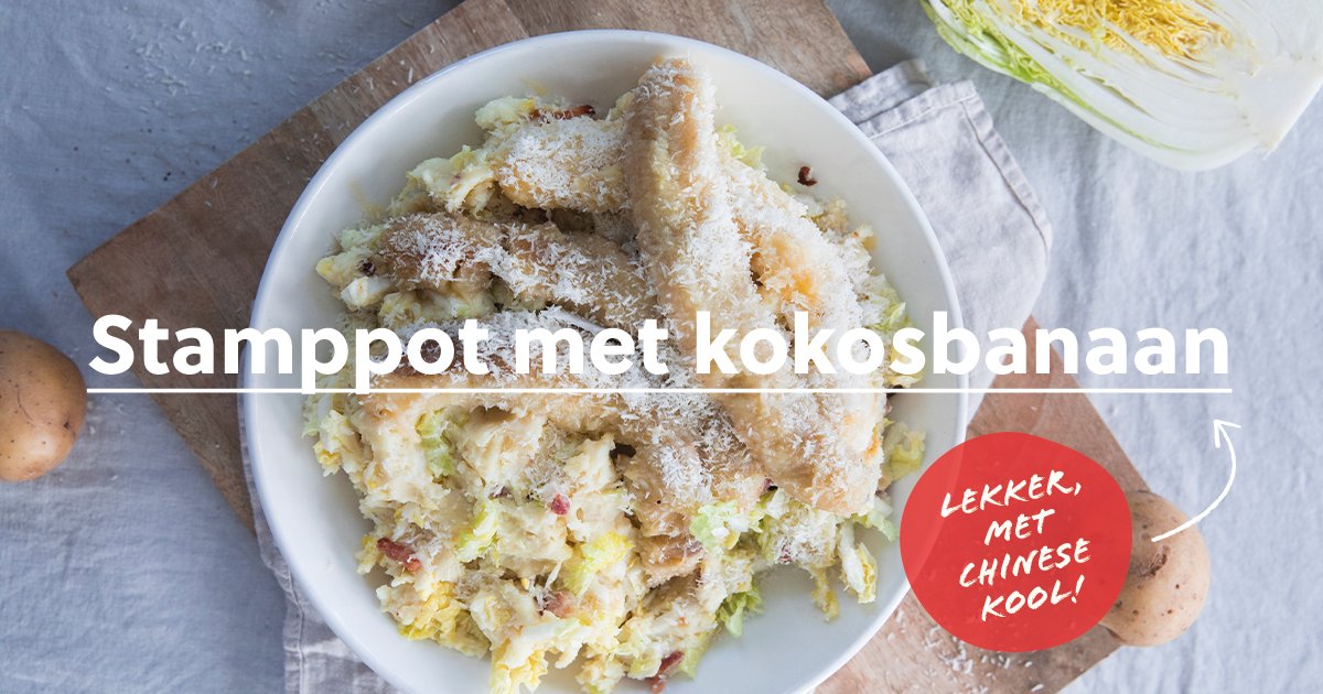 verseoogst's tweet photo. De maandag vraagt om een stevige maaltijd! https://t.co/F56Gw6co8L #verseoogst #recept #stamppot #chinesekool #variatie #inspiratie https://t.co/4QPeZ7fRIC