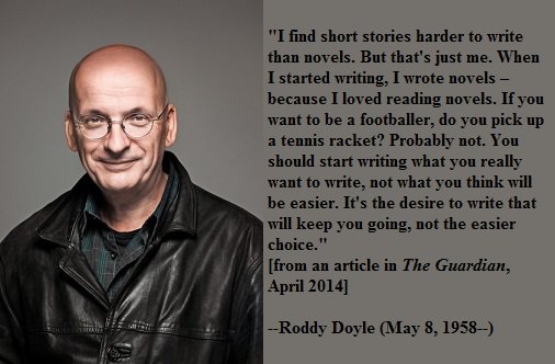 Happy birthday, Roddy Doyle! 