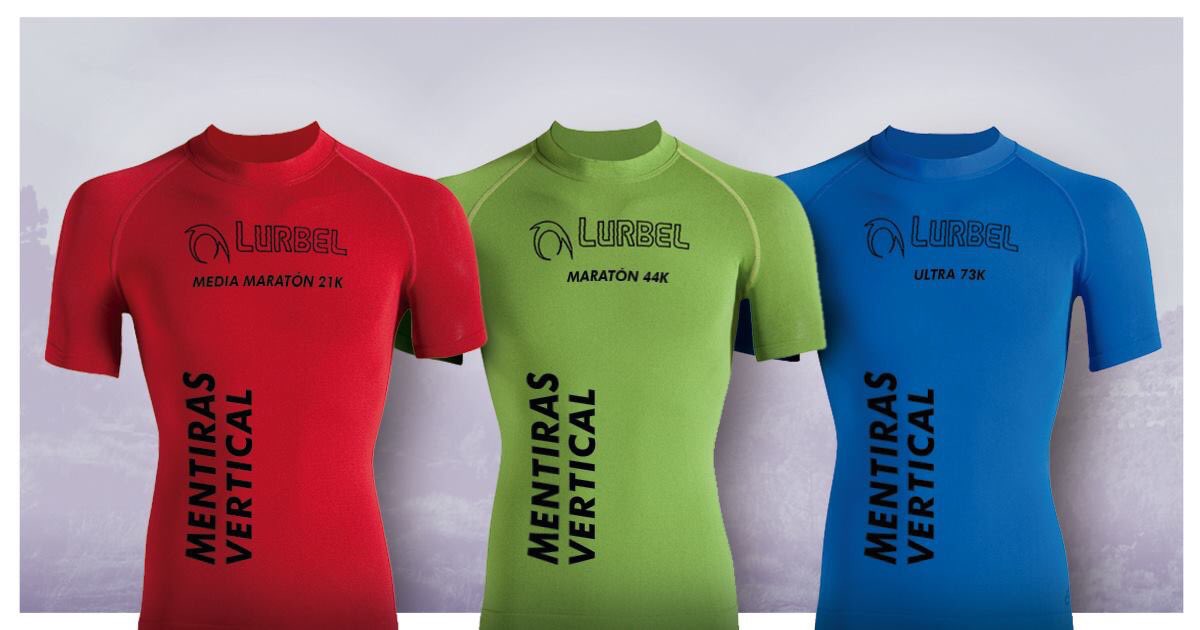 Os presentamos la Camisetas técnicas que tendreis en La Bolsa del corredor este año. Roja, Verde Lima o azul eléctrico, según modalidad.