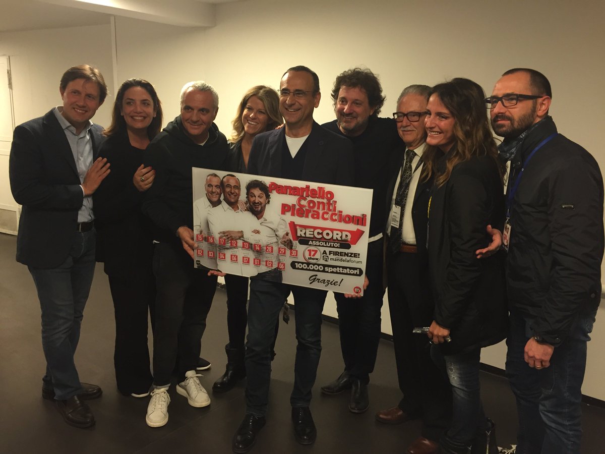 Dopo 20 anni un altro grande successo! Ci rivediamo nel 2037!!!
#Panariello #Conti #Pieraccioni 
<a href="/vegastarsocial/">Agenzia Vegastar</a> <a href="/SilCap78/">Silvio Capecchi</a> @fepgrouplive