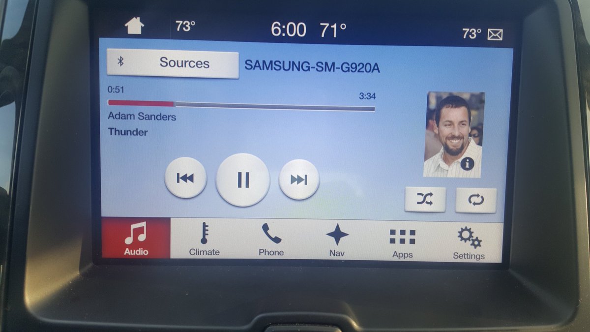 lorenmaring's tweet photo. When you play Adam Sanders.... and the system puts up a picture of Adam Sandler. #roadTrip #wrongadam https://t.co/jPi2ecDfTI