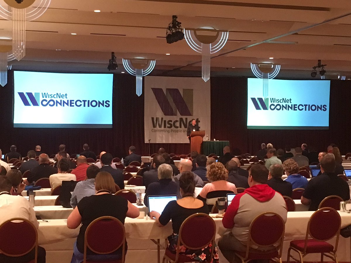 HBSTech's tweet image. Checking out &quot;State of #WiscNet&quot;