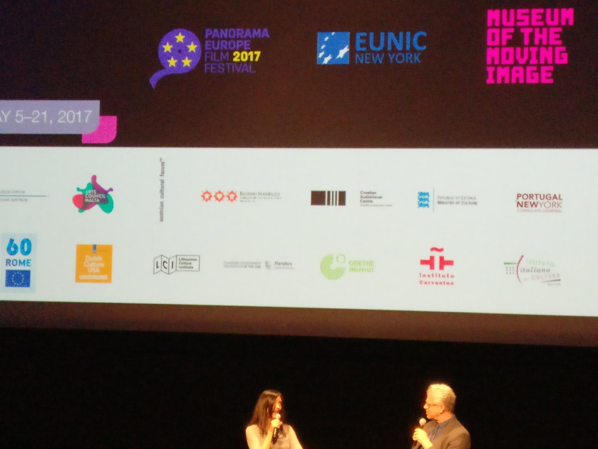 CelineArsac's tweet photo. Learning about storytelling from the master, Jessica Woodworth, at Panorama Europe Film Festival! #Storytelling @KingoftheBe @MovingImageNYC https://t.co/gjF6r24IjP